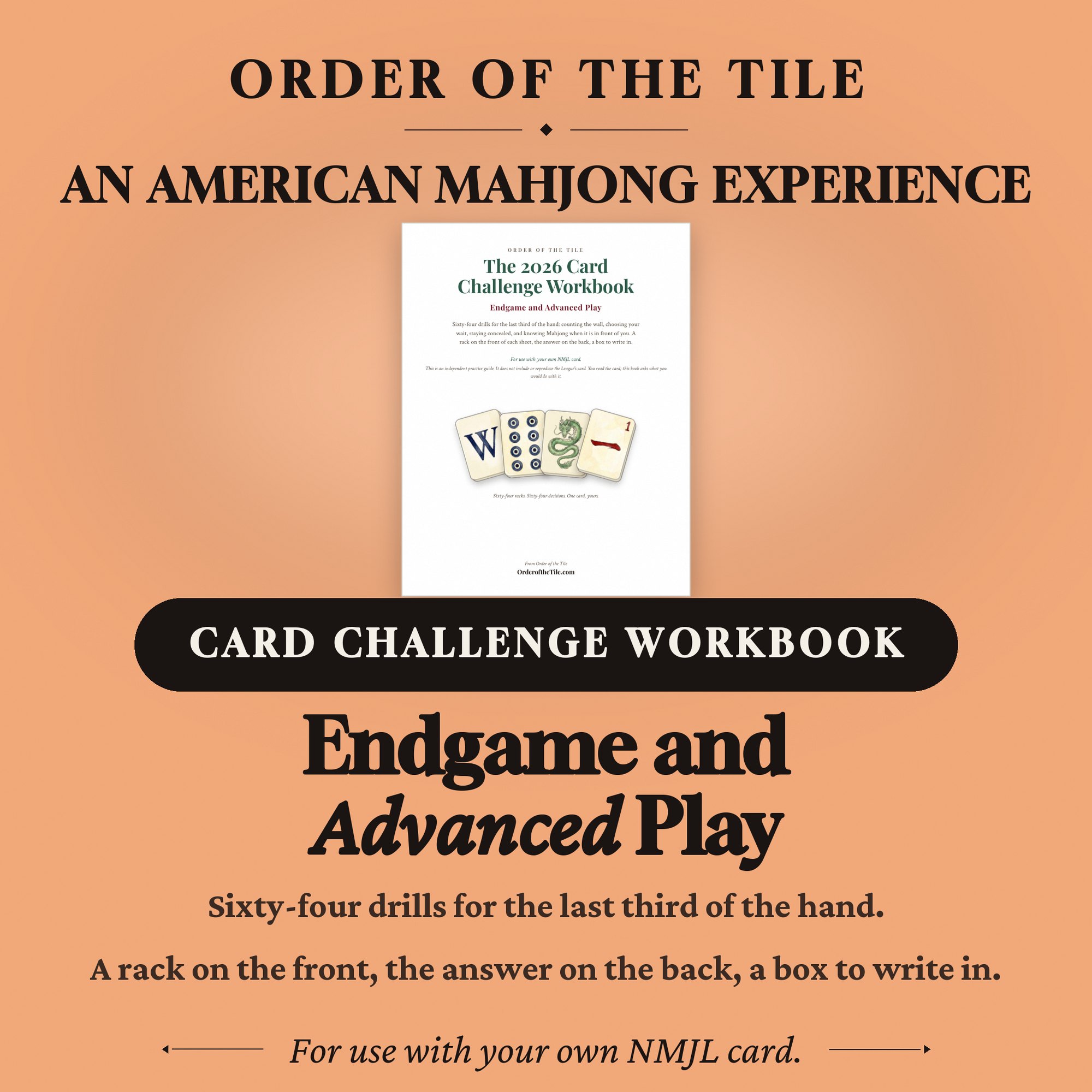 The 2026 Card Challenge Workbook: Endgame and Advanced Play photo 1